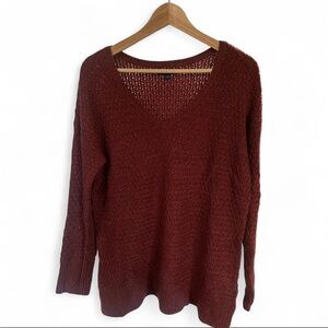 American Eagle Women's V-Neck Knit Sweater